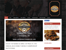 Tablet Screenshot of jackdanielsbarbecuemedia.com